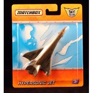 HYPERSONIC JET * MILITARY GREEN * Die Cast Airplane MATCHBOX Sky 