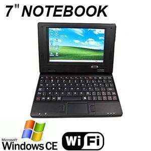  Windows CE 6.0 Mini Laptop Netbook Notebook 7 Inches LCD 