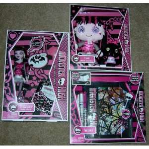 Monster High Doll Draculaura with Count Fabulous Pet Bat, Draculaura 