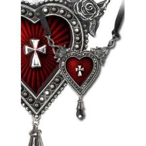    The Sacred Heart   Alchemy Gothic Pendant Necklace: Jewelry