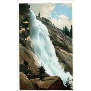    Reprint Yosemite Valley CA   Nevado Falls 1900 1909
