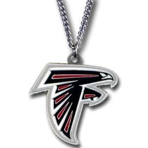   Falcons Logo Necklace   NFL Football Fan Shop Sports Team Merchandise