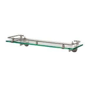    Gatco 1438SN Glass Railing Shelf, Satin Nickel: Home Improvement