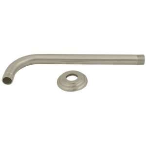  1/2 X 12 Satin Brushed Nickel 90 Degree Shower Arm for 