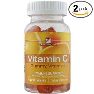 Nutrition Now Vitamin C Gummy Vitamins 70 Count Bottles 