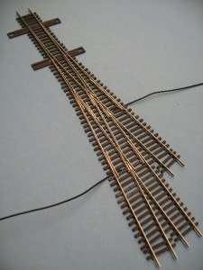 HO scale #6 frog 3 Way turnout code 83 ME rail  