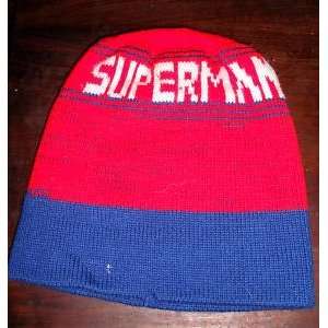  Vintage 1978 Superman Winter Ski Knit Hat 