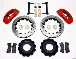 WILWOOD DISC BRAKE KIT,CHEVY AVALANCHE 2500,4.63,RED,16  