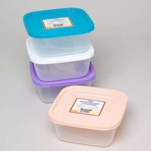  Plastic Food Storage Container Case Pack 72   323732 
