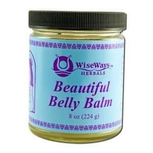    Wiseways Herbals Body Care Beautiful Belly Balm 8 oz. Beauty