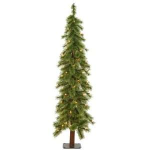  2 Pre Lit Cashmere Alpine Artificial Christmas Tree With 