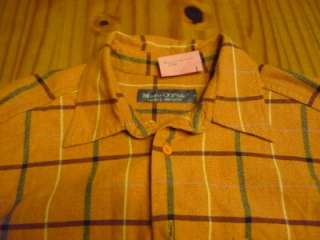 Marc OPolo long sleeve button front 100% cotton shirt size adult 