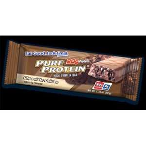 Pure Protein Bar Chocolate Deluxe (6 Bars) 1.76 Ounces 