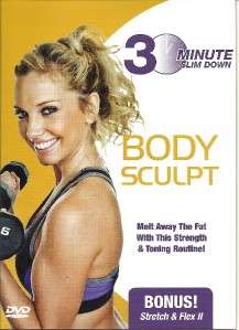 30 Minute Body Sculpt Toning Slim Down Workout DVD New  