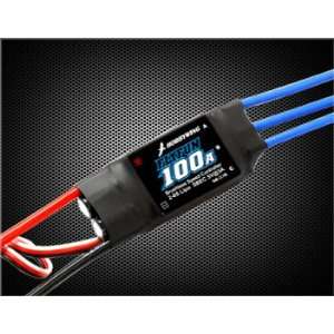   Flyfun 100A Brushless ESC For RC Airplane & Helicopter: Toys & Games
