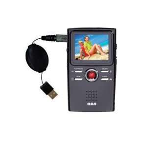  Retractable USB Cable for the RCA EZ2000 Small Wonder HD Camcorder 