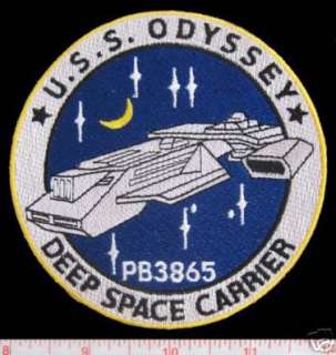 Stargate SG 1 USS Odyssey Deep Space Carrier Patch  