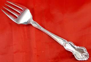 Wallace Sterling Silver Individual Salad Fork 1907 Meadow Rose Pattern 
