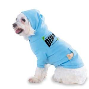   DESK CLERK Hooded (Hoody) T Shirt with pocket for your Dog or Cat Size
