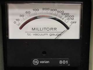 MILLITORR TC Vacuum Gauge Varian 801 S13  