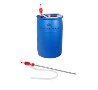 Shelf Reliance BPA Free 55 gallon Barrel Water Storage System  