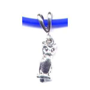   Blue Owl Necklace Sterling Silver Jewelry Gift Boxed