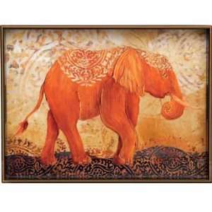  Kandula The Elephant Tray By Rock, Flower, Paper