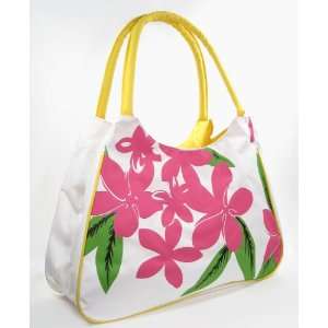  Floral Flower Beach Bag Canvas Tote: Everything Else