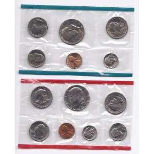 1980 Uncirculated US Mint Coin Set 