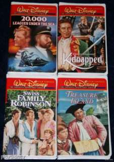 Disney Red Label Classic Set Complete 33 VHS Lot Light in the Forest 