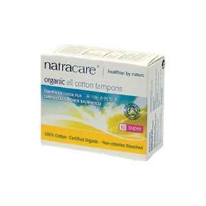  Natracare Tampons Organic All Cotton Tampons Super 10 Pack 