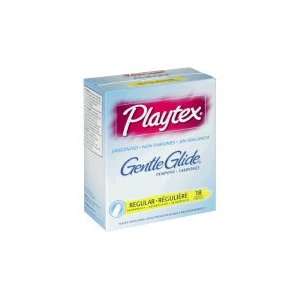   Gentle Glide Unscented Regular 18 Tampons: Health & Personal Care