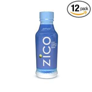 Zico Inc Water, Pure Premium Thai Coconut Water, 14 Ounce (Pack of 12 
