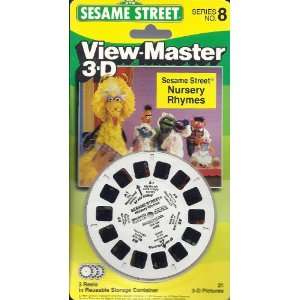   Sesame Street Nursery Rhymes 3D View Master 3 Reel Set Toys & Games