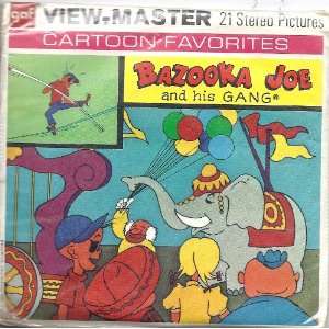  Bazooka Joe 3d View Master 3 Reel Packet Toys & Games