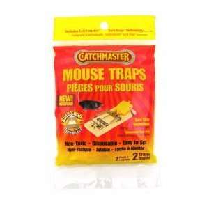  CatchMaster 603 Sure Snap Wood/Glue Mouse Traps (2/pack 
