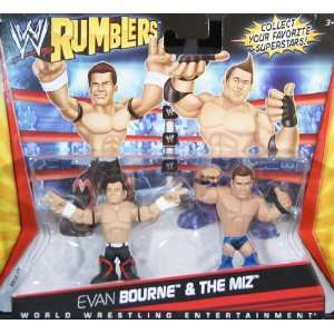   & THE MIZ   WWE RUMBLERS TOY WRESTLING ACTION FIGURES Toys & Games